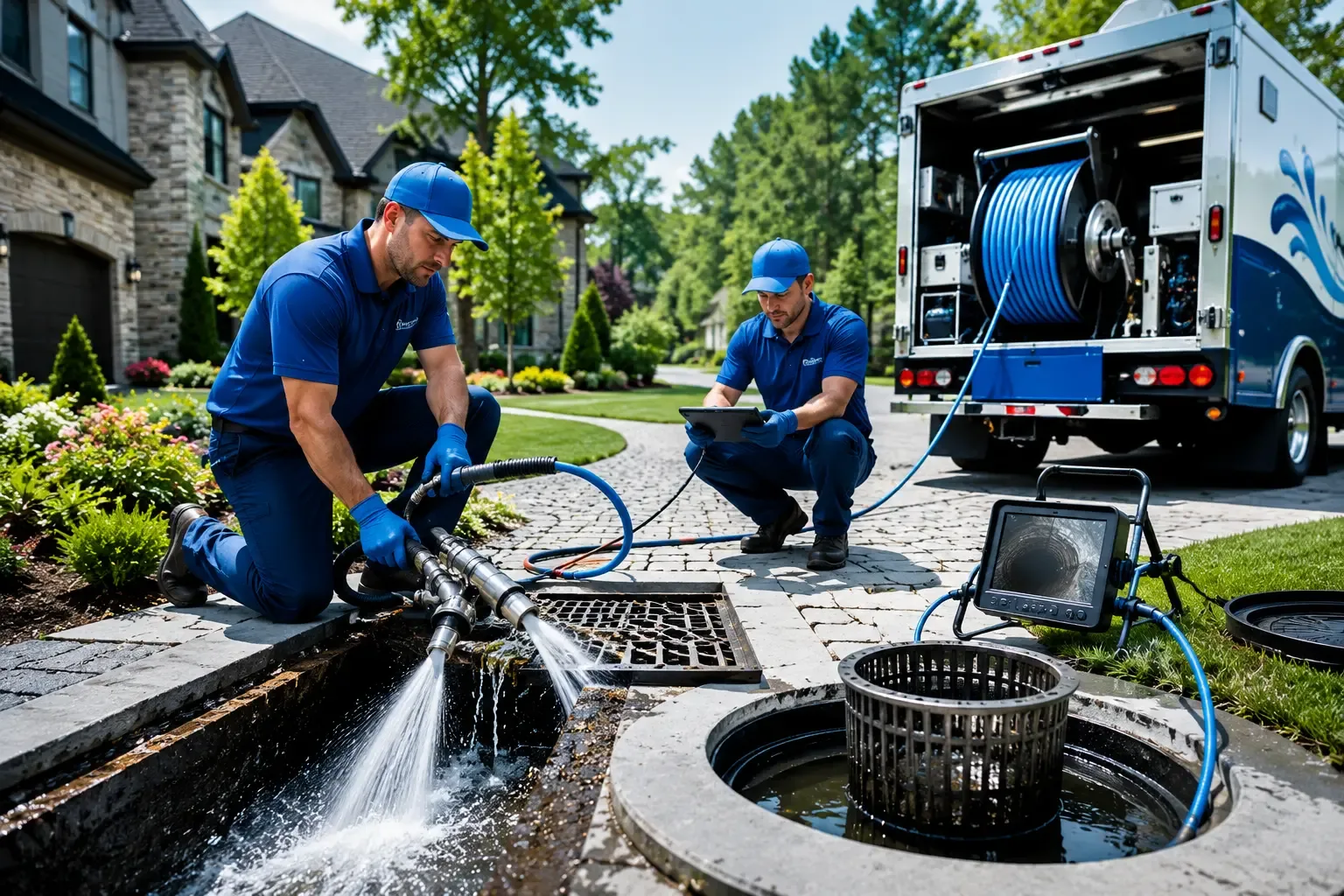 Local outdoor drain cleaning professionals in Sabael, NY